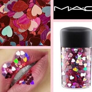 ♣️🎭Mac Pink Hearts Glitter Brillants